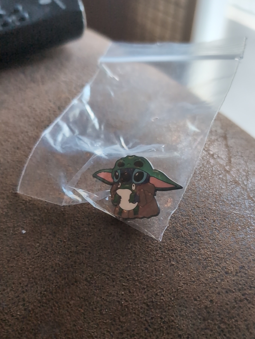 3/8⚡ Stitch In Grogu Costume Pin